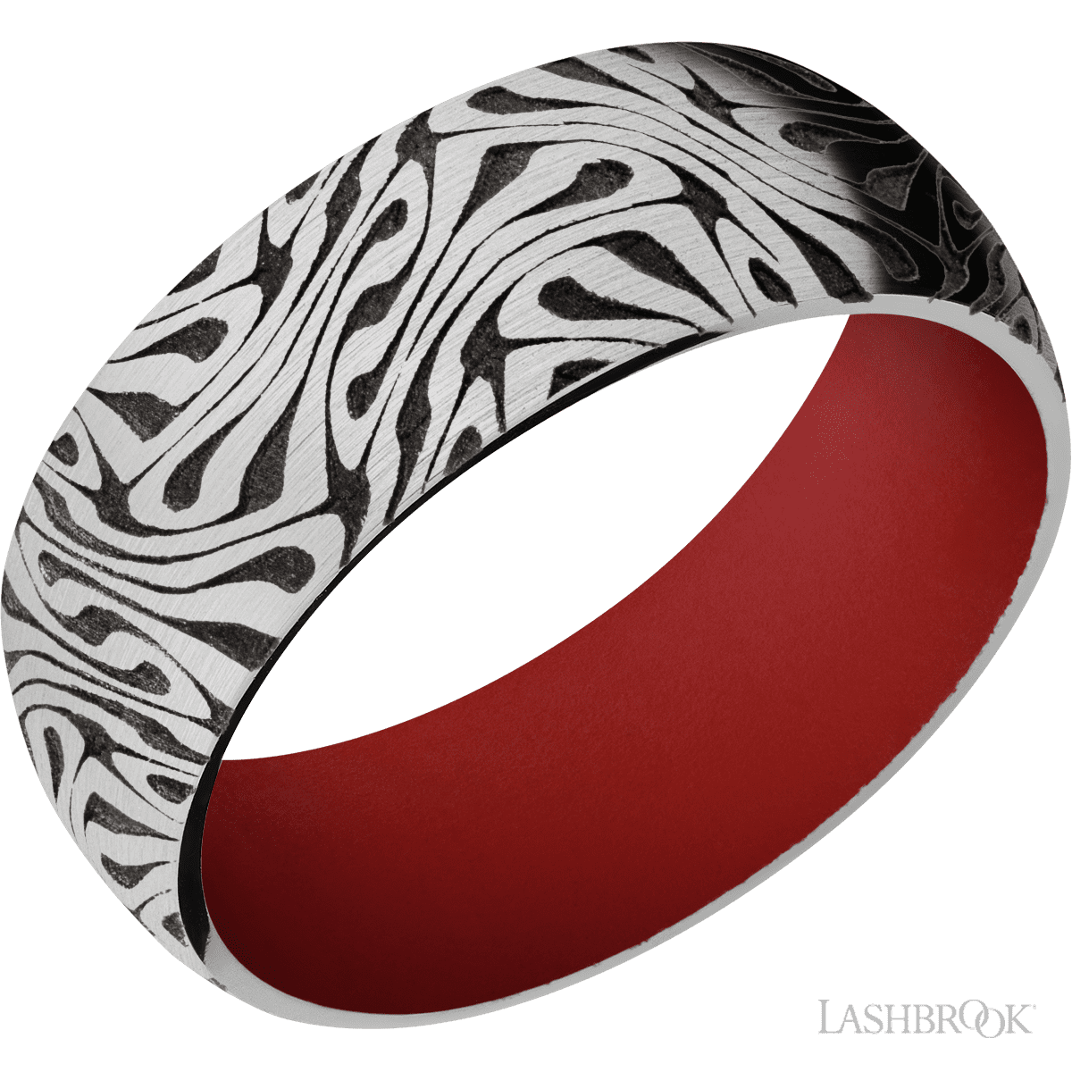 Cobalt Chrome with Satin Finish and USMC Red Royal Diadem Jewelers